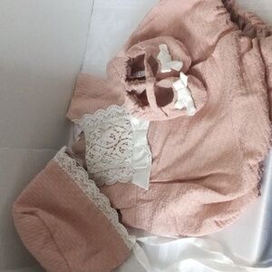 Shabby Chic 3 PC.Baby Outfit 3-6mth